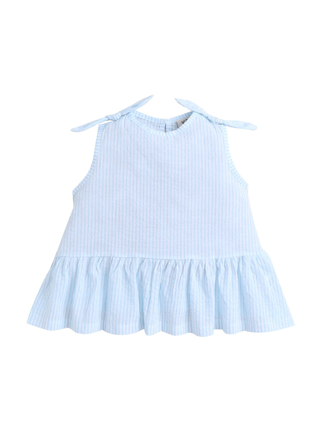 Girls Striped Pants Top Set