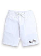 Boys Print Shirt Shorts Set