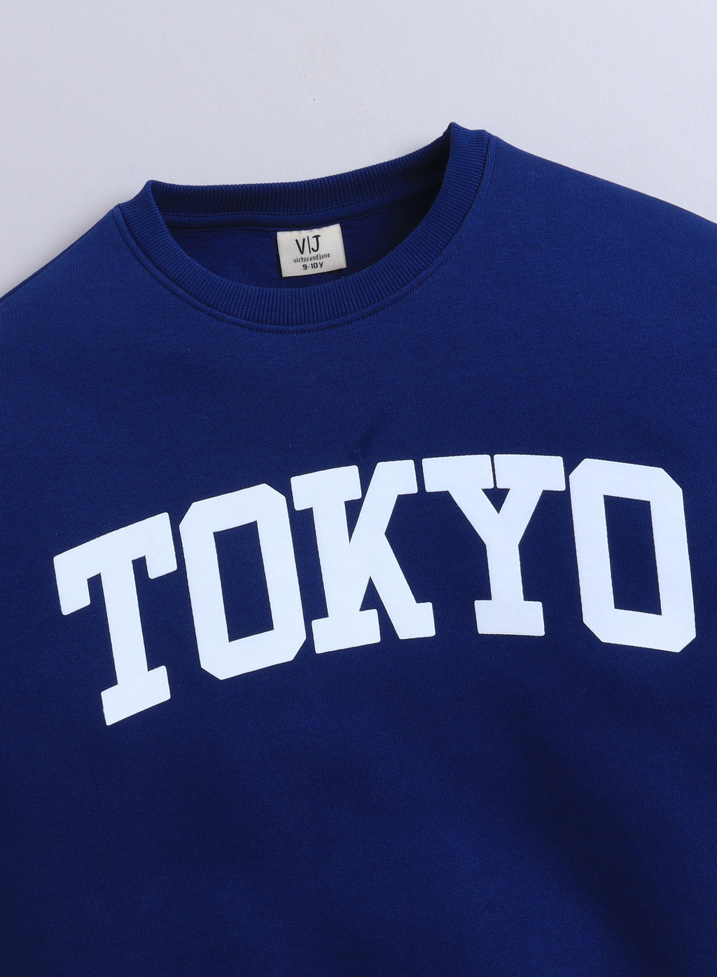 Boys' Navy Blue Œtokyo” Text Sweatshirt