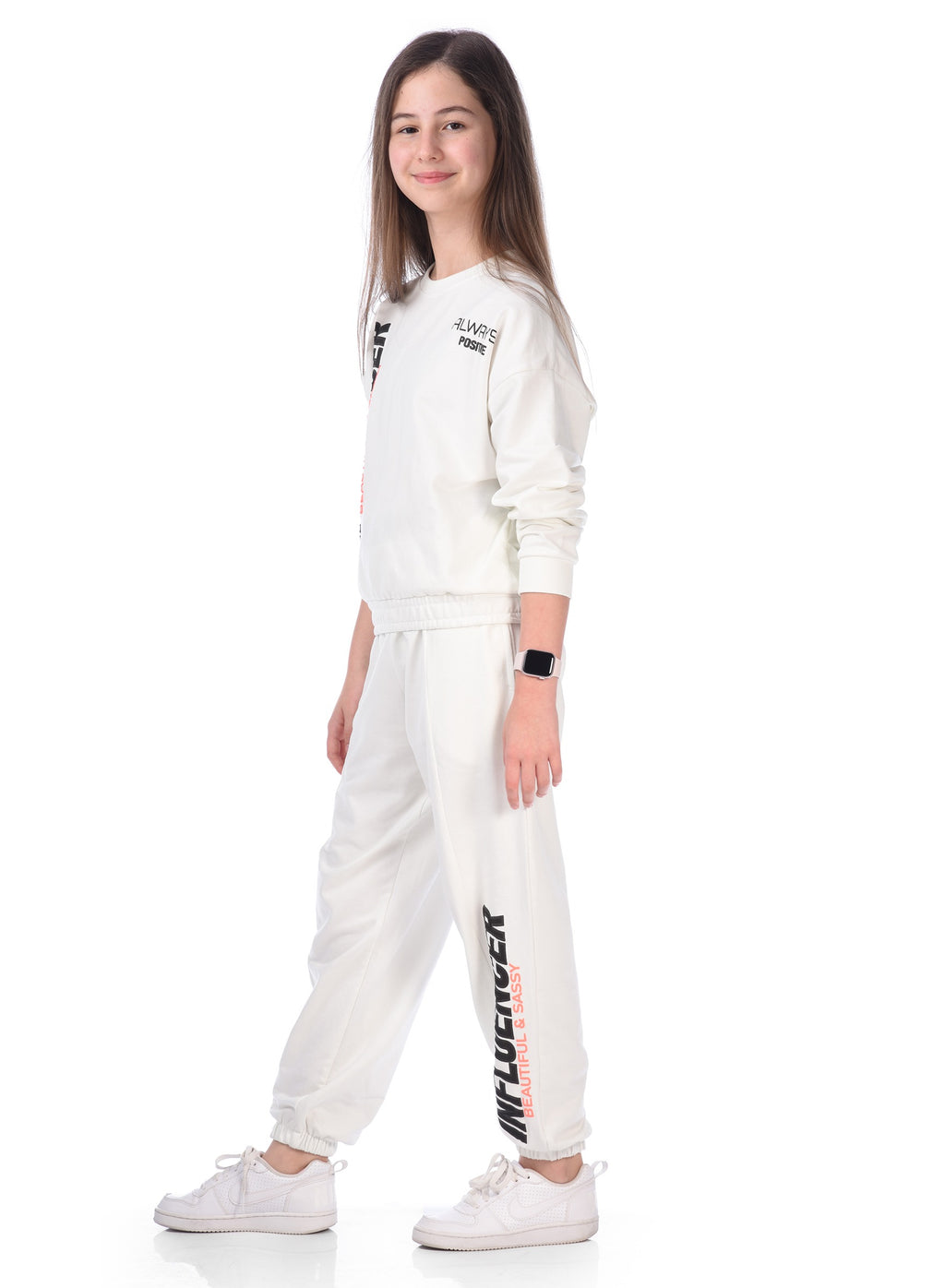 Stylish Sweatshirt With Matching Joggers Comfy Fit