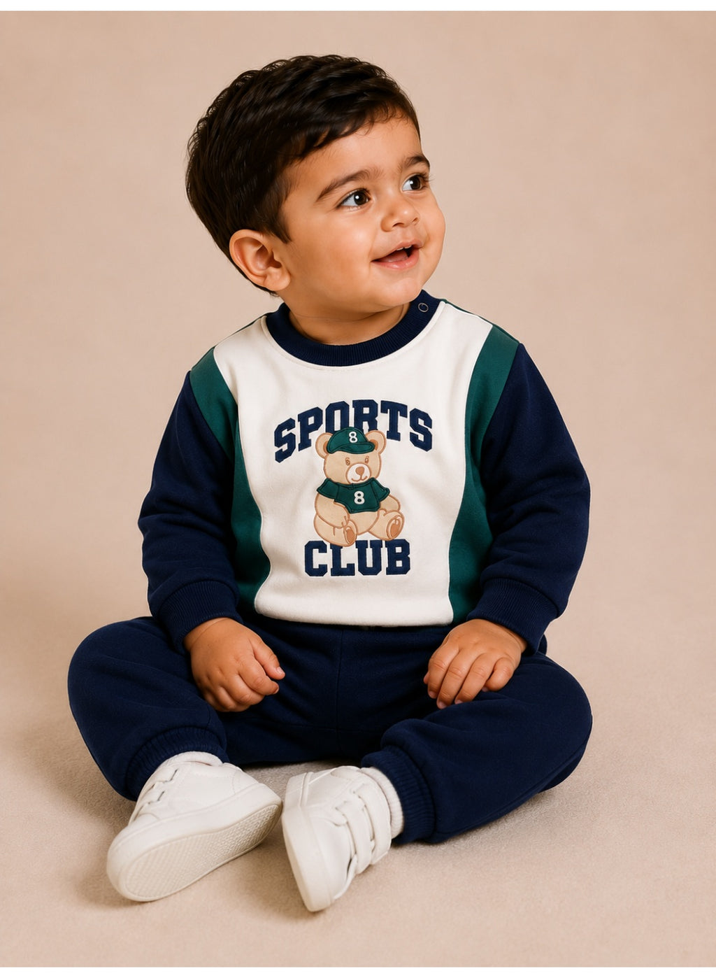 Boys 2-Piece Graphic Sweatshirt & Cargo Jogger Pants Set