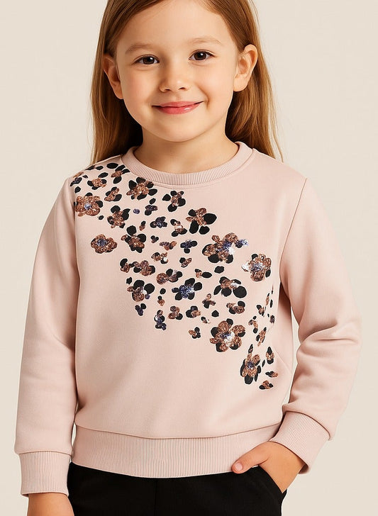 Floral Print Sweatshirt