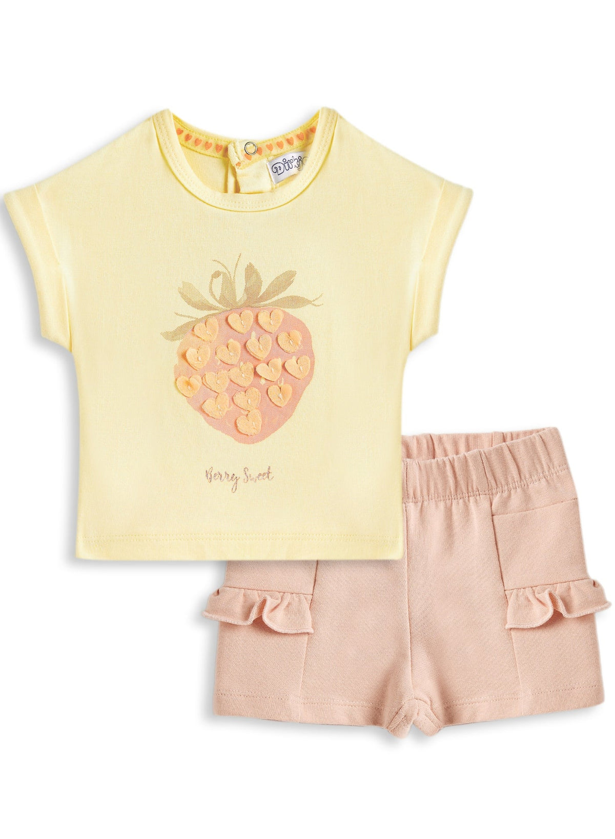 Girls 2Pc Shorts Top Set