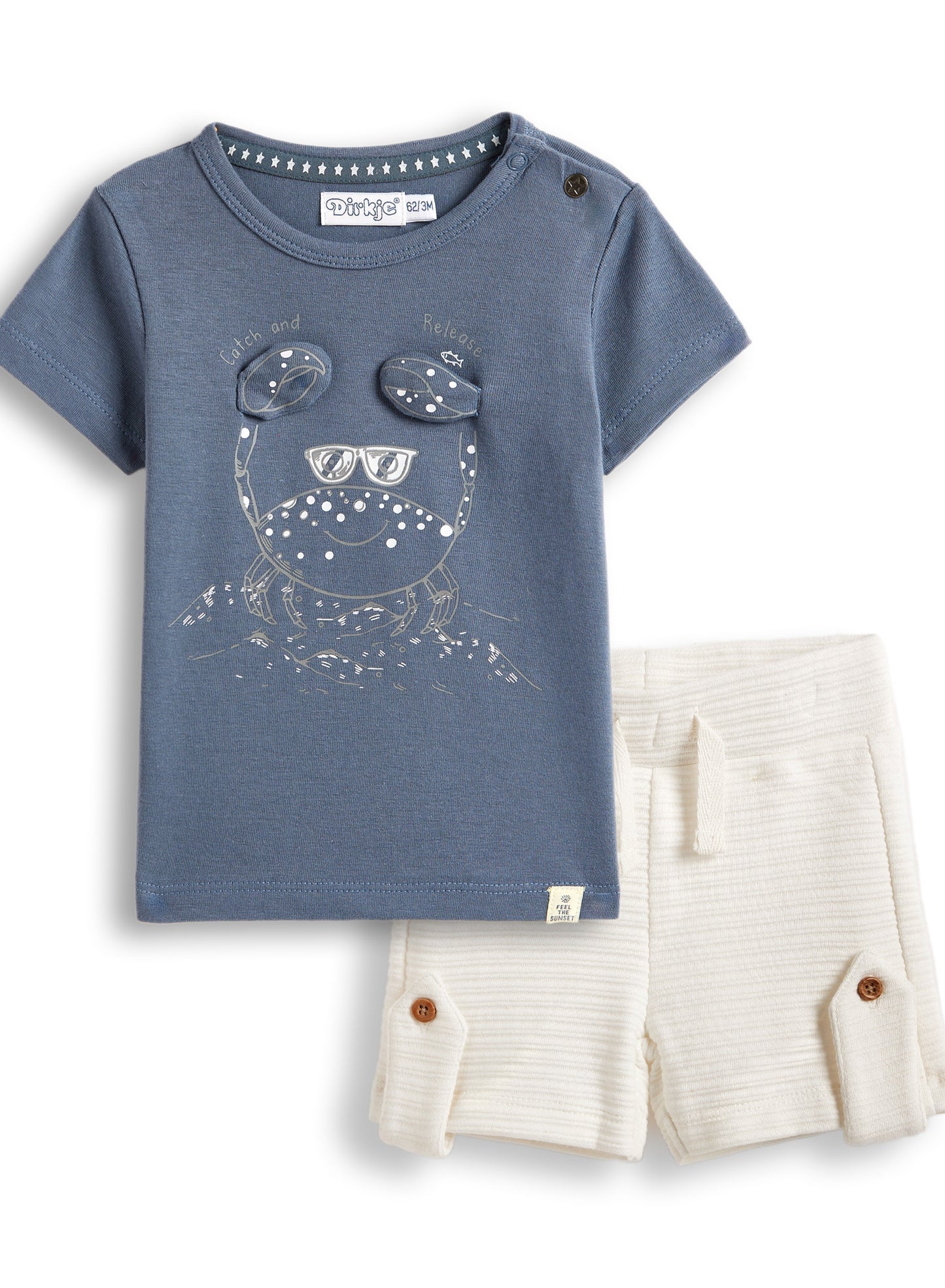Dirkje Boys Set - Short sleeve Shirt & shorts