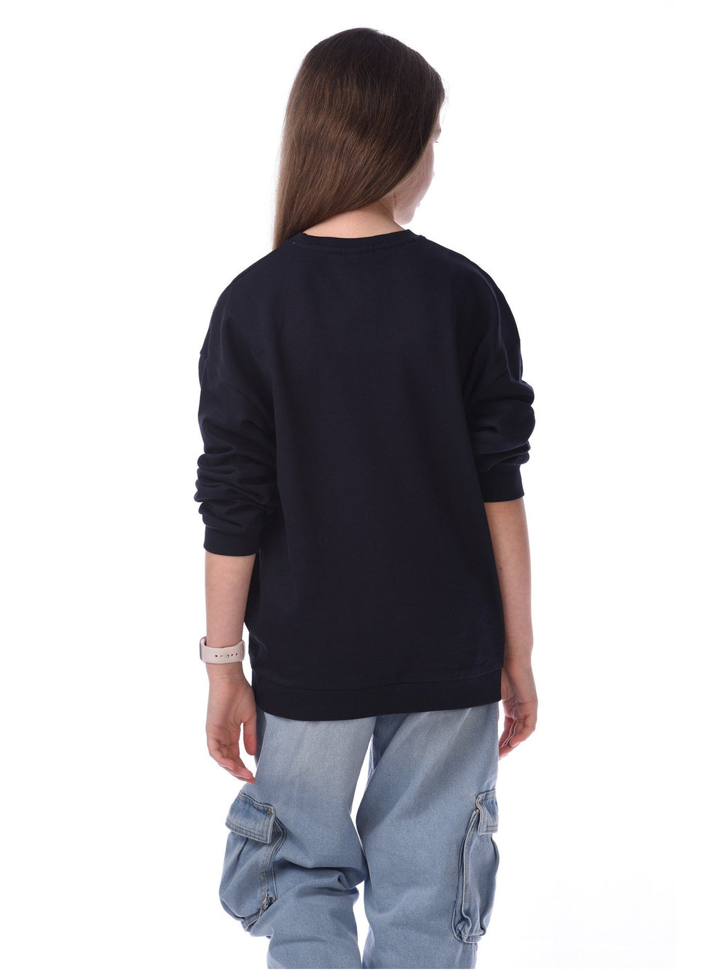 Girls Sweat-Top - Graphic Printed