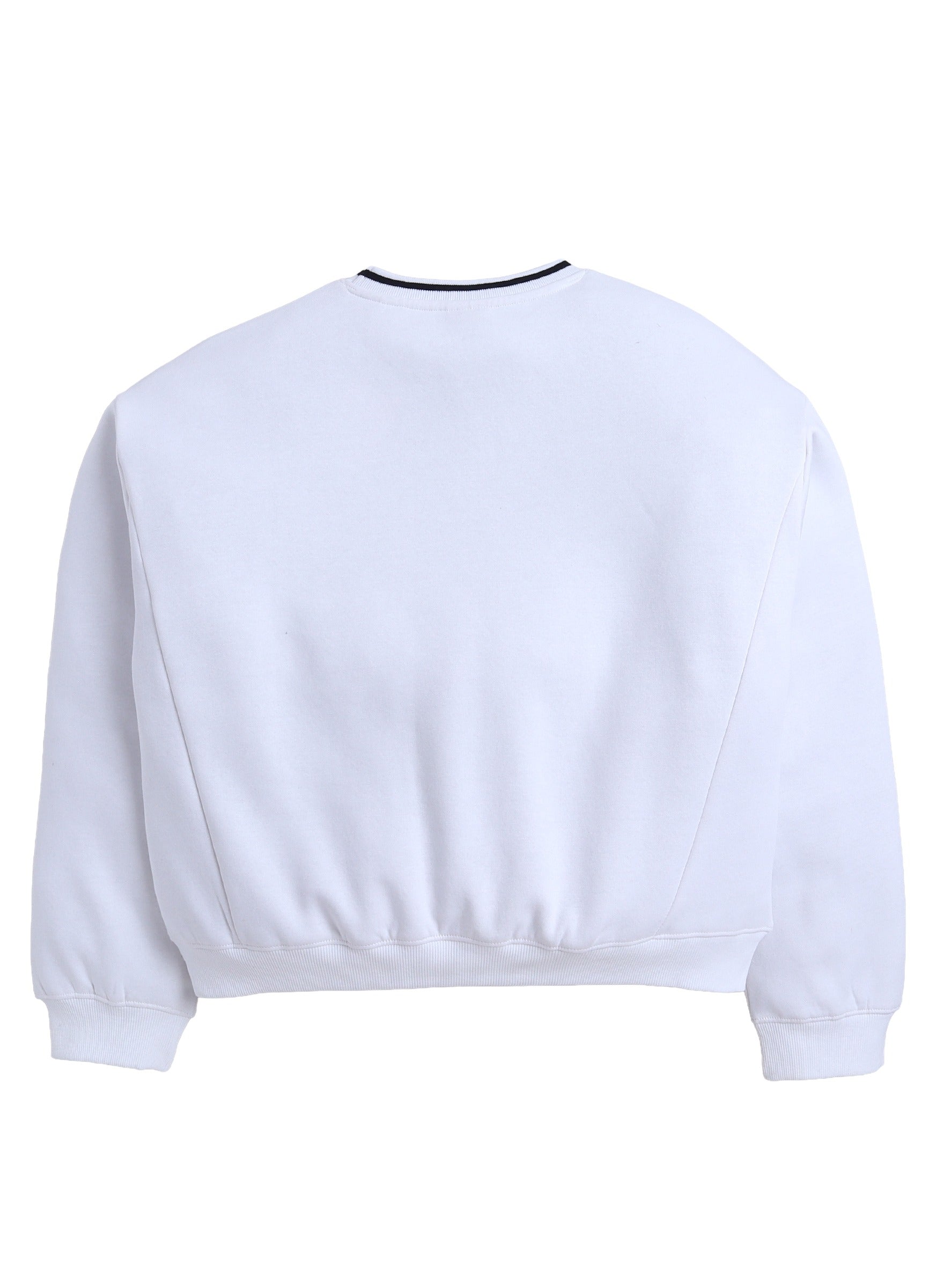 Œnew York Big Apple” Contrast Rib Sweatshirt “ 100% Cotton Fleece