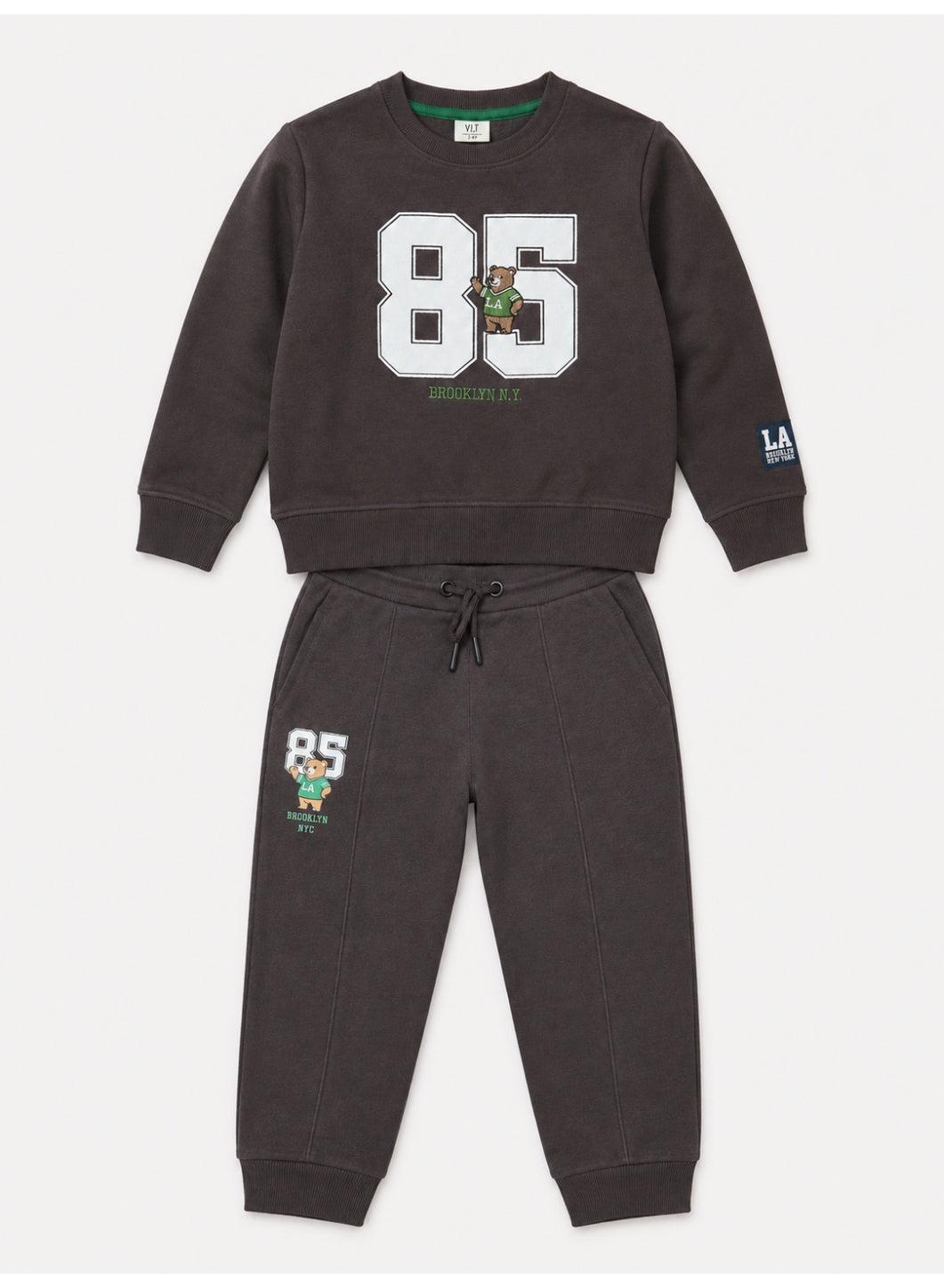 Boys’ Graphic Sweatshirt and Jogger Set