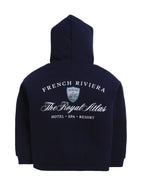 Boys' Navy "French Riviera Royal Athl" Hooded Sweatshirt