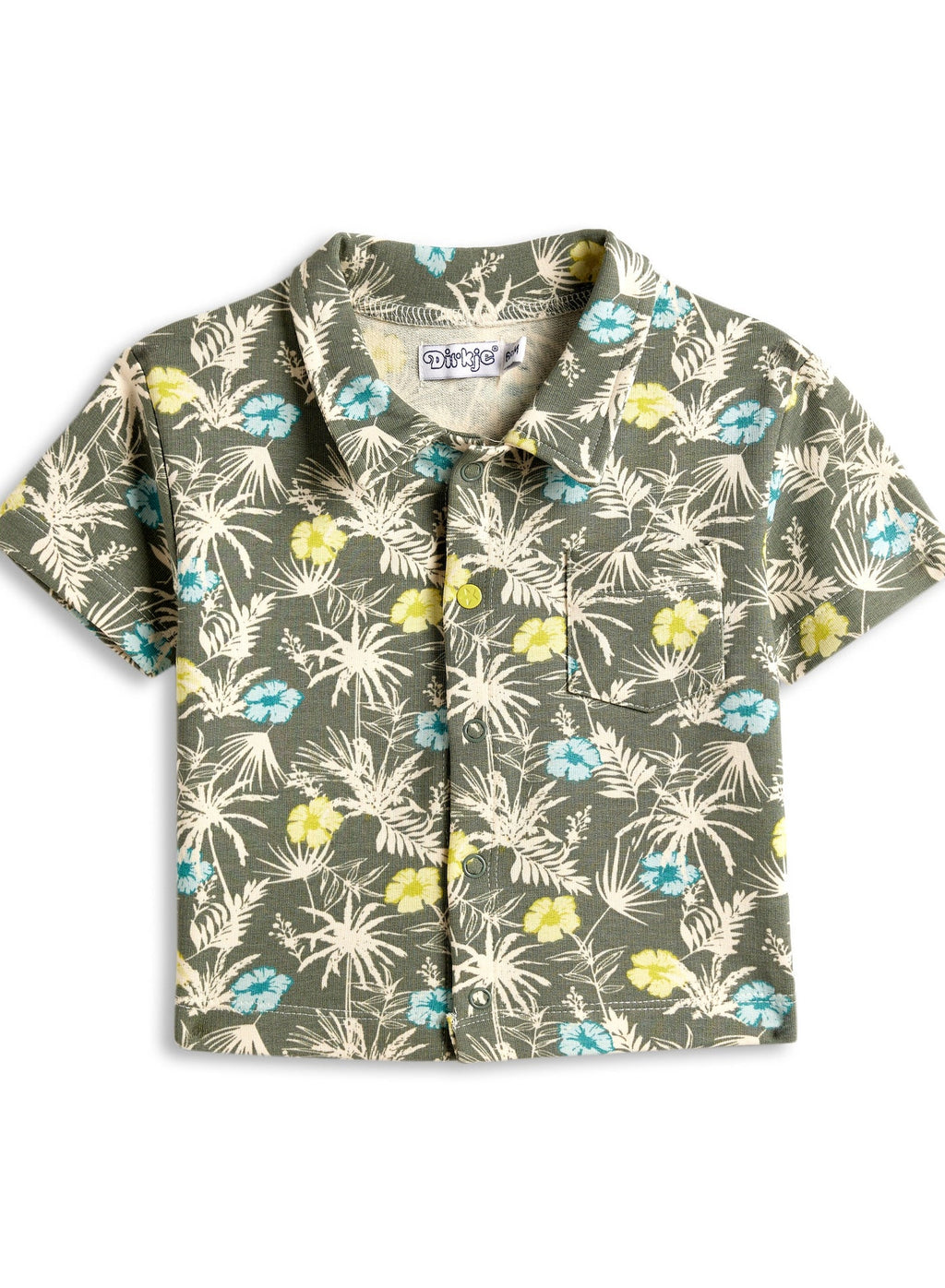 Dirkje Boys Set - Aop T-Shirt & Cargo Shorts