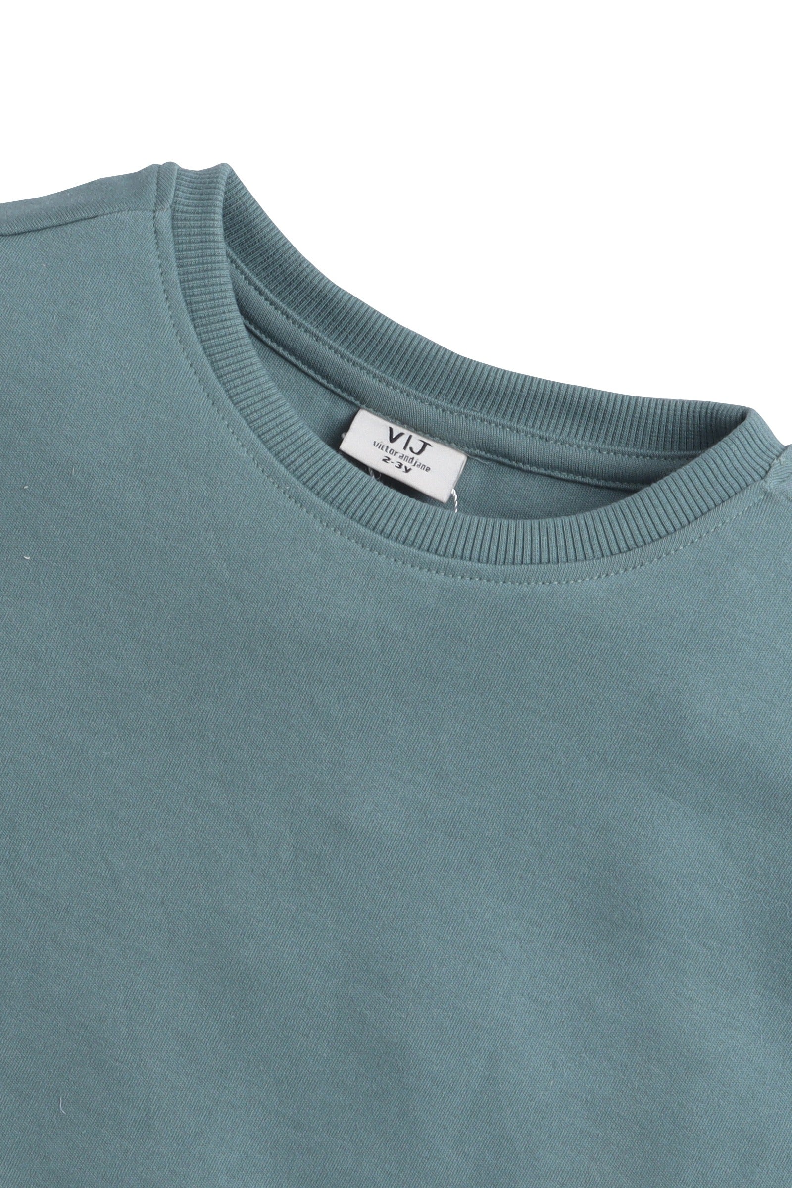"Boys Cotton Interlock Tee & Shorts Set “ Sage Green "