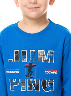 Boys "Jumping" Graphic Sweatshirt