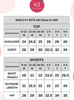 Victor And Jane - Printed T-Shirt And Shorts Pyjama Set