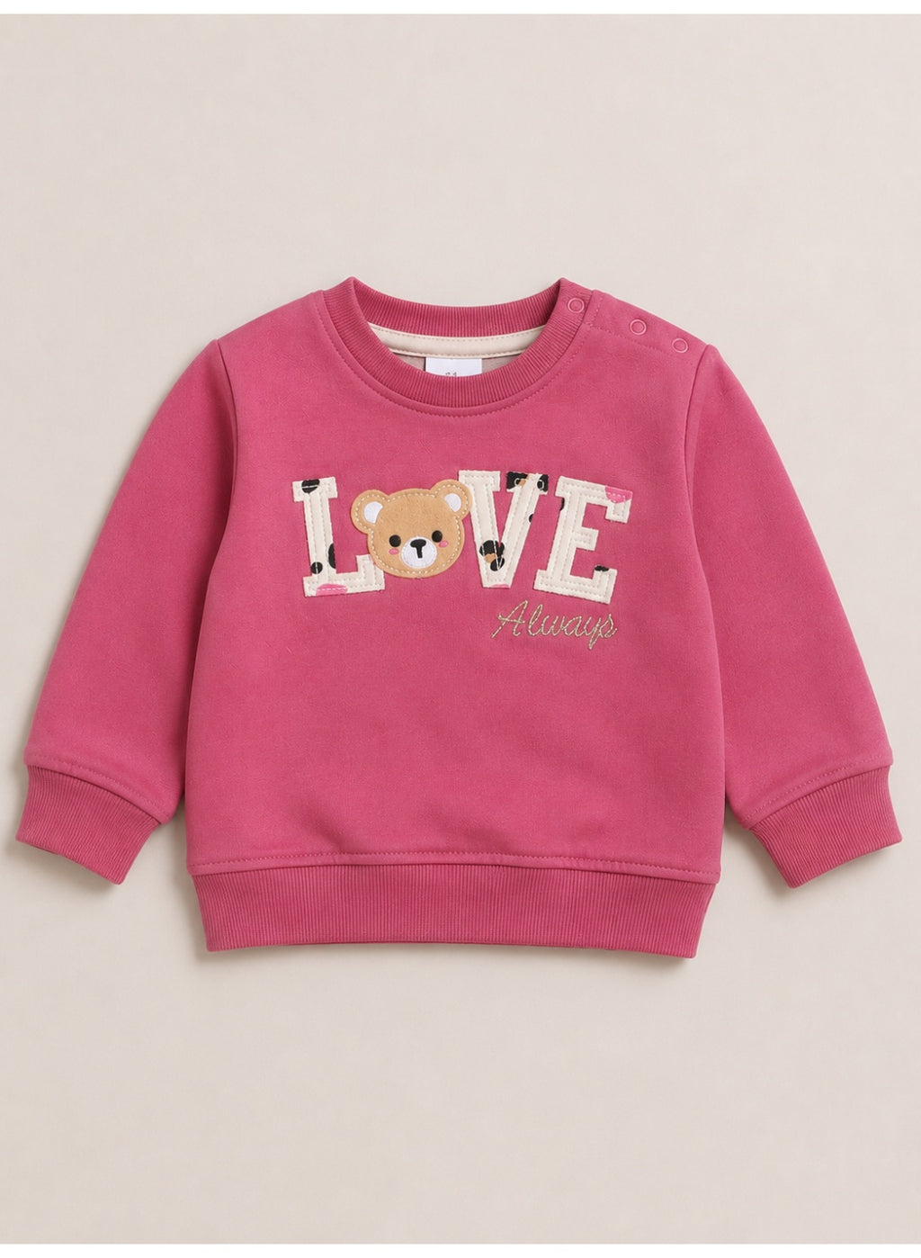 Girls 2-Piece Graphic Sweatshirt & Printed Jogger Pants Set