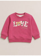 Girls 2-Piece Graphic Sweatshirt & Printed Jogger Pants Set