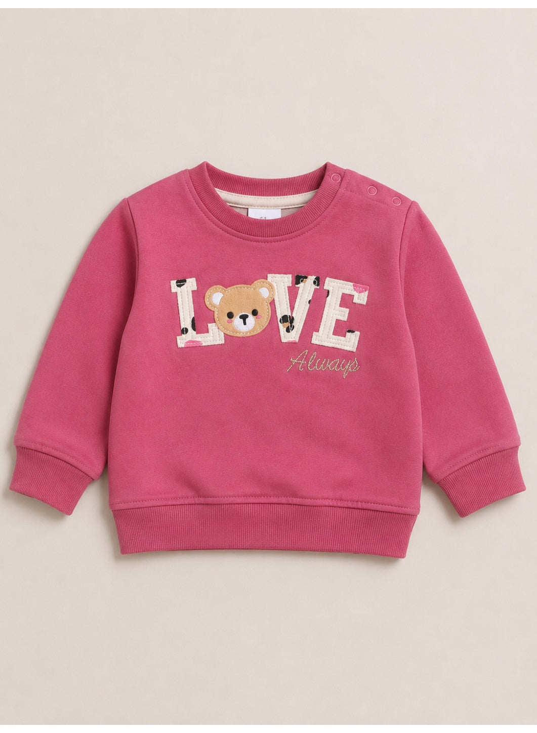 Girls 2-Piece Graphic Sweatshirt & Printed Jogger Pants Set