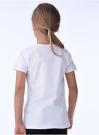 Victor And Jane Wild Life Graphic Fashion T-Shirt - White