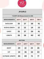 Girls 2Pc Set - Embellished Top With Matching Straight Pants