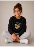 Girls Good Vibes Graphic Pullover
