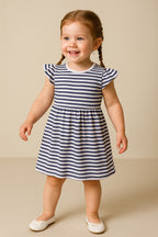 Victor And Jane - All-Over Printed Ruffle Dress (Pack Of 2)