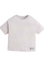 Boys Cotton Interlock Tee & Shorts Set “ Sand