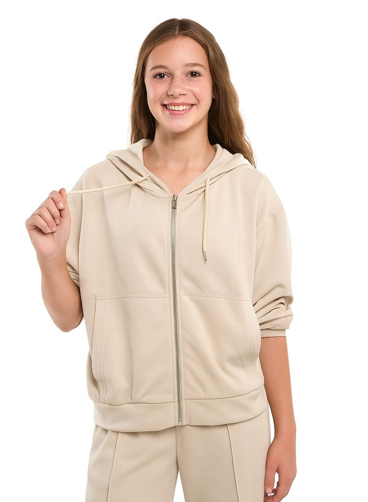 Girls 2Pc Hoodie Trousers Set