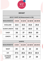 Boys Infant 2Pc Set, Stripes T-Shirt And Shorts