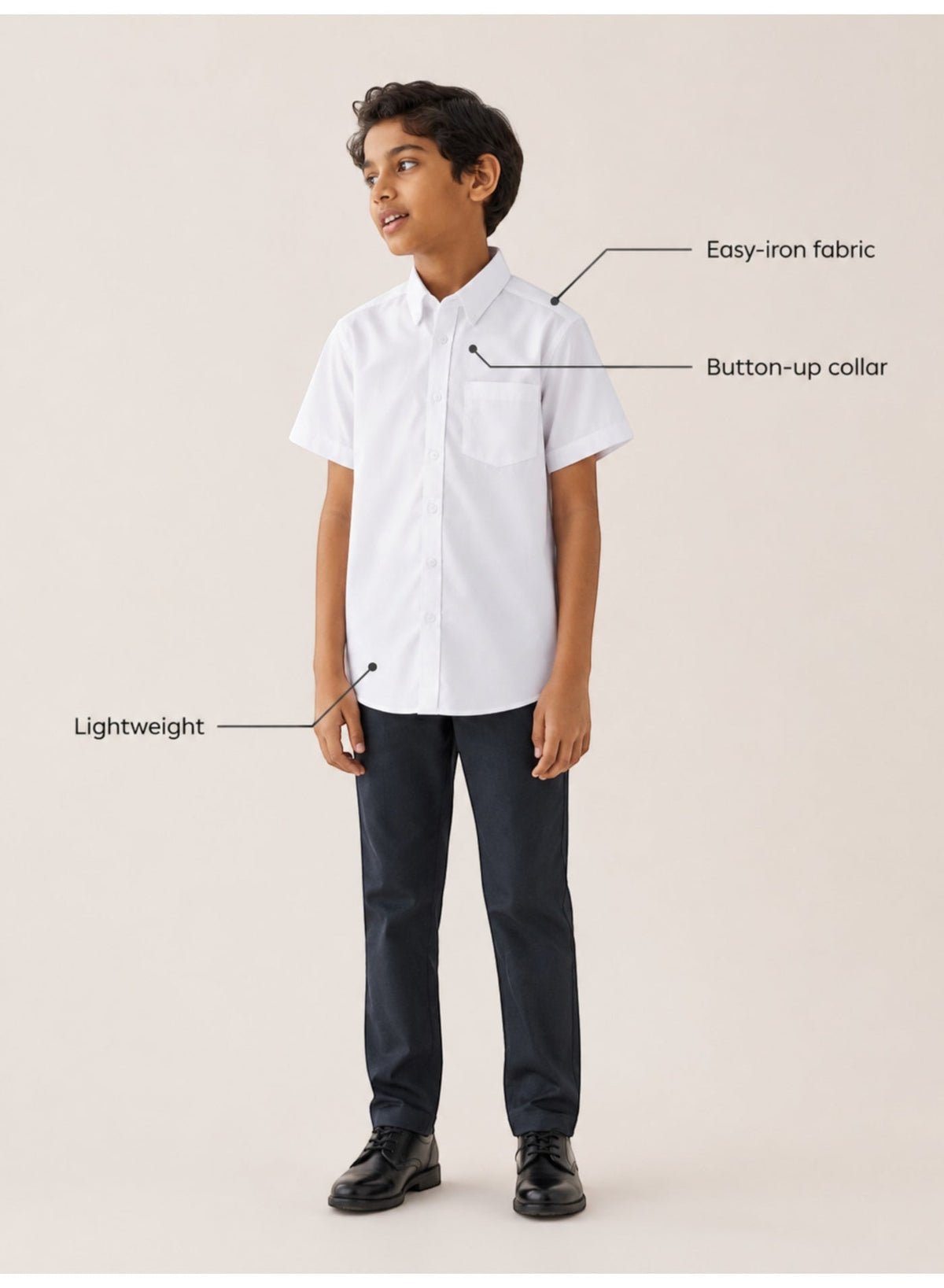 Boys Collared Shirt
