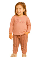 Print Pants Top Set
