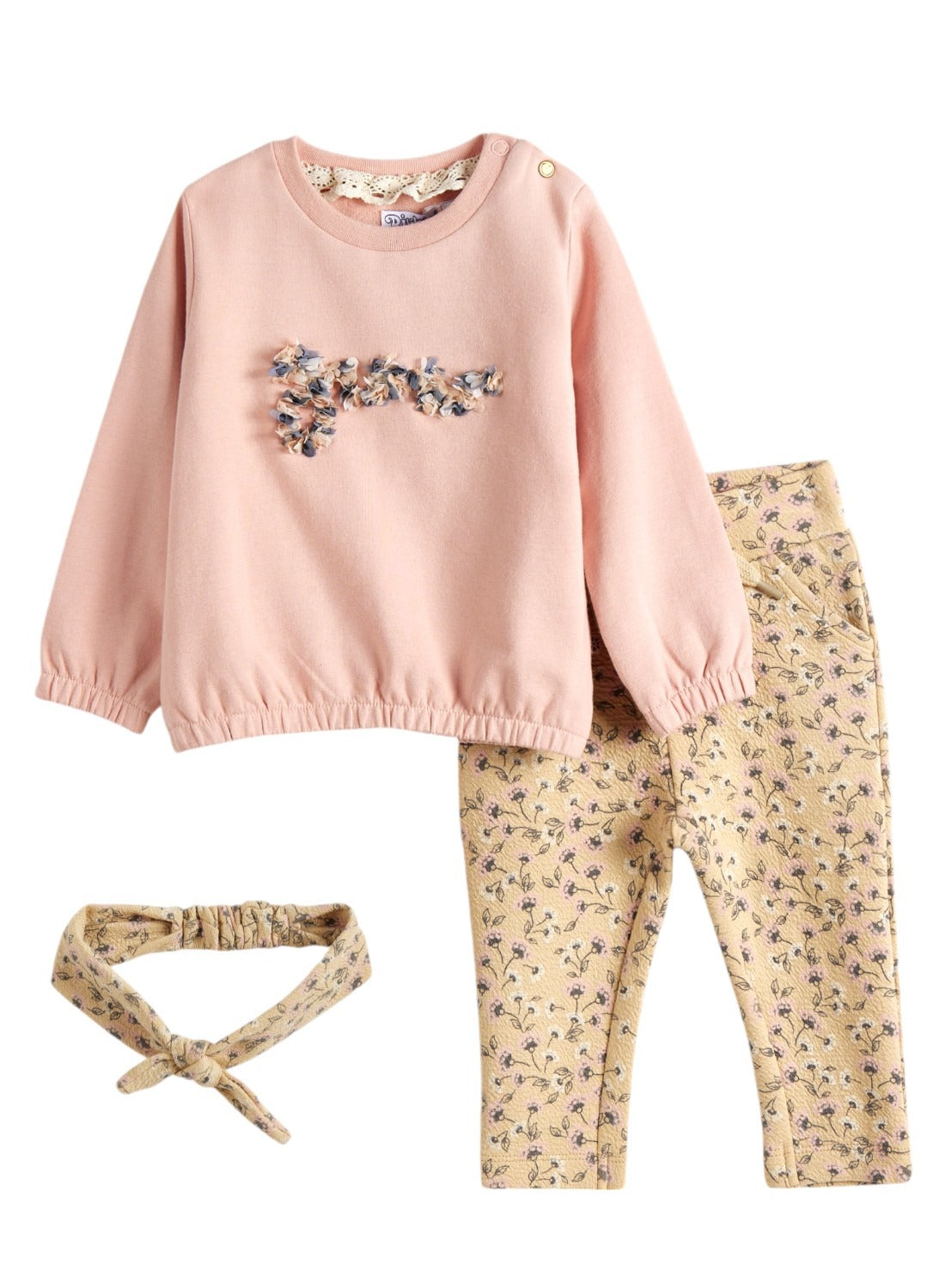Print Pants Top Set