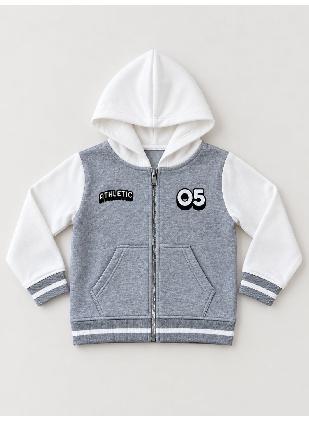 Boys Hoodie Zip-Up Jacket and Jogger Pants Set