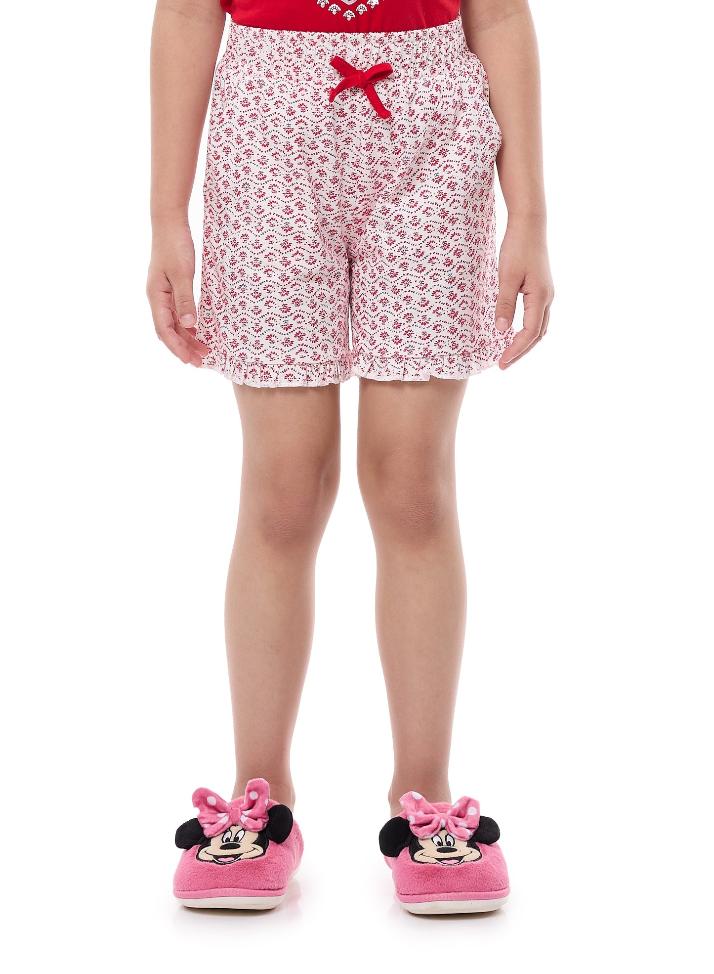 Victor and Jane Girls' PJ Set – Soft Shorts and Top Sleepwear Set 2-3YRS