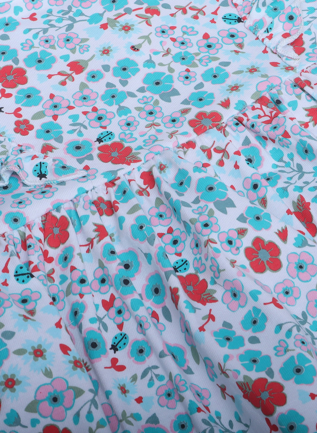 Victor And Jane - All-Over Printed Ruffle Dress (Pack Of 2)