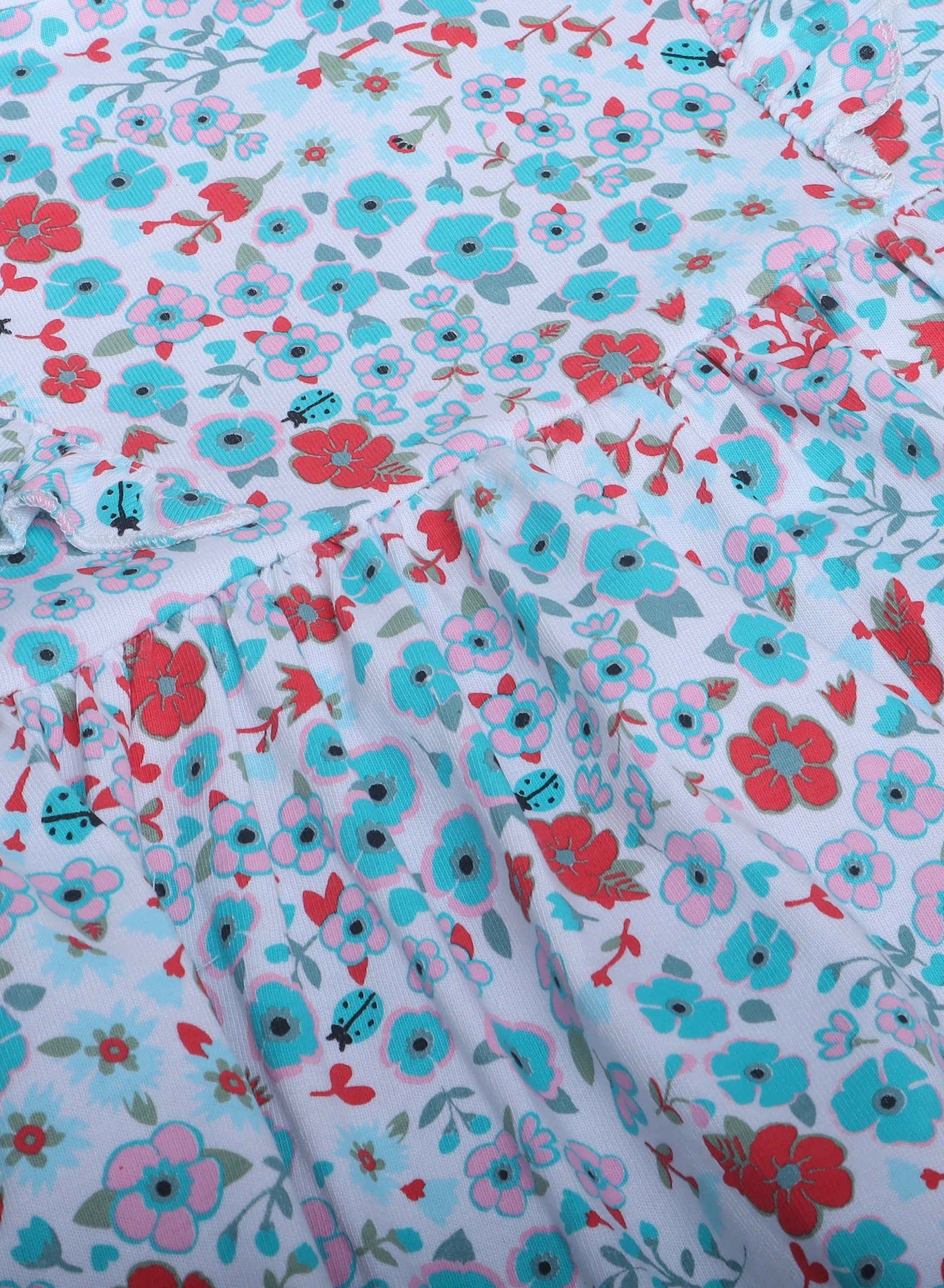 Victor And Jane - All-Over Printed Ruffle Dress (Pack Of 2)