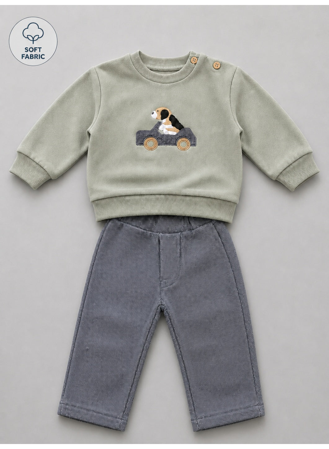 Boys 2-Piece Sweatshirt & Pants Set