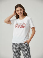 Graphic Pyjama Set