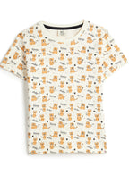 Victor And Jane - All-Over Printed T-Shirt And Shorts Pyjama Set
