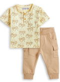 Dirkje Boys Set - Short Sleeve T-Shirt & Trousers