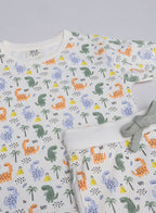 Victor And Jane - All-Over Printed T-Shirt And Pyjama Set