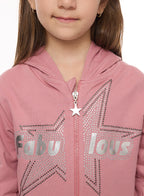 Embellished Hoodie With Matching Joggers