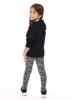 Girls 2 Pc Set - Hoodie With Matching Leggings
