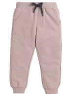 Dirkje Cotton Space Graphic & Patch Appliques Detailed Sweatshirt & Joggers Set - Sand