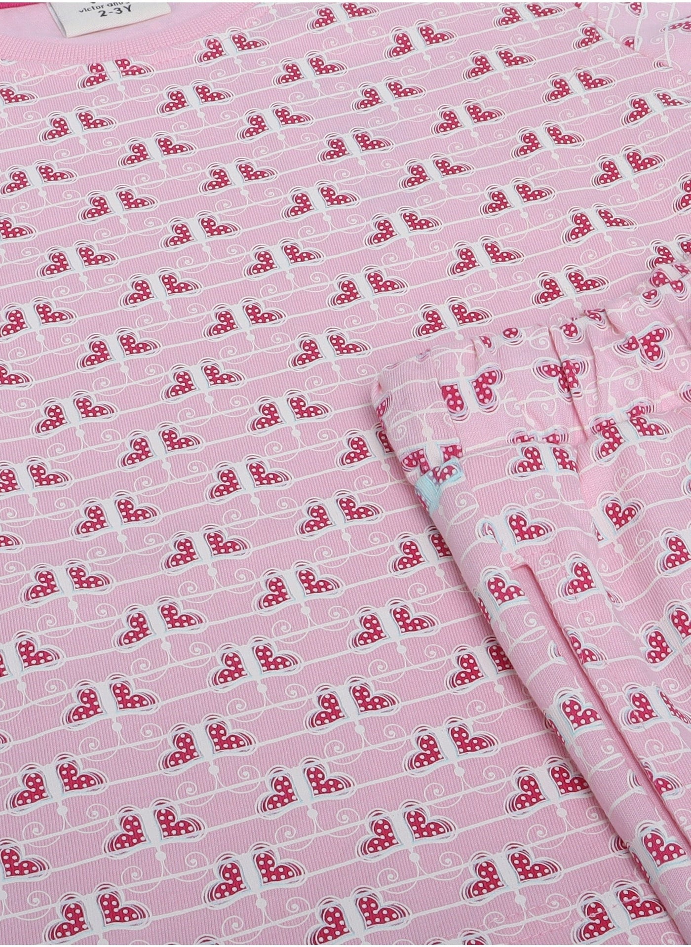 Victor And Jane - All-Over Printed T-Shirt And Pyjama Set