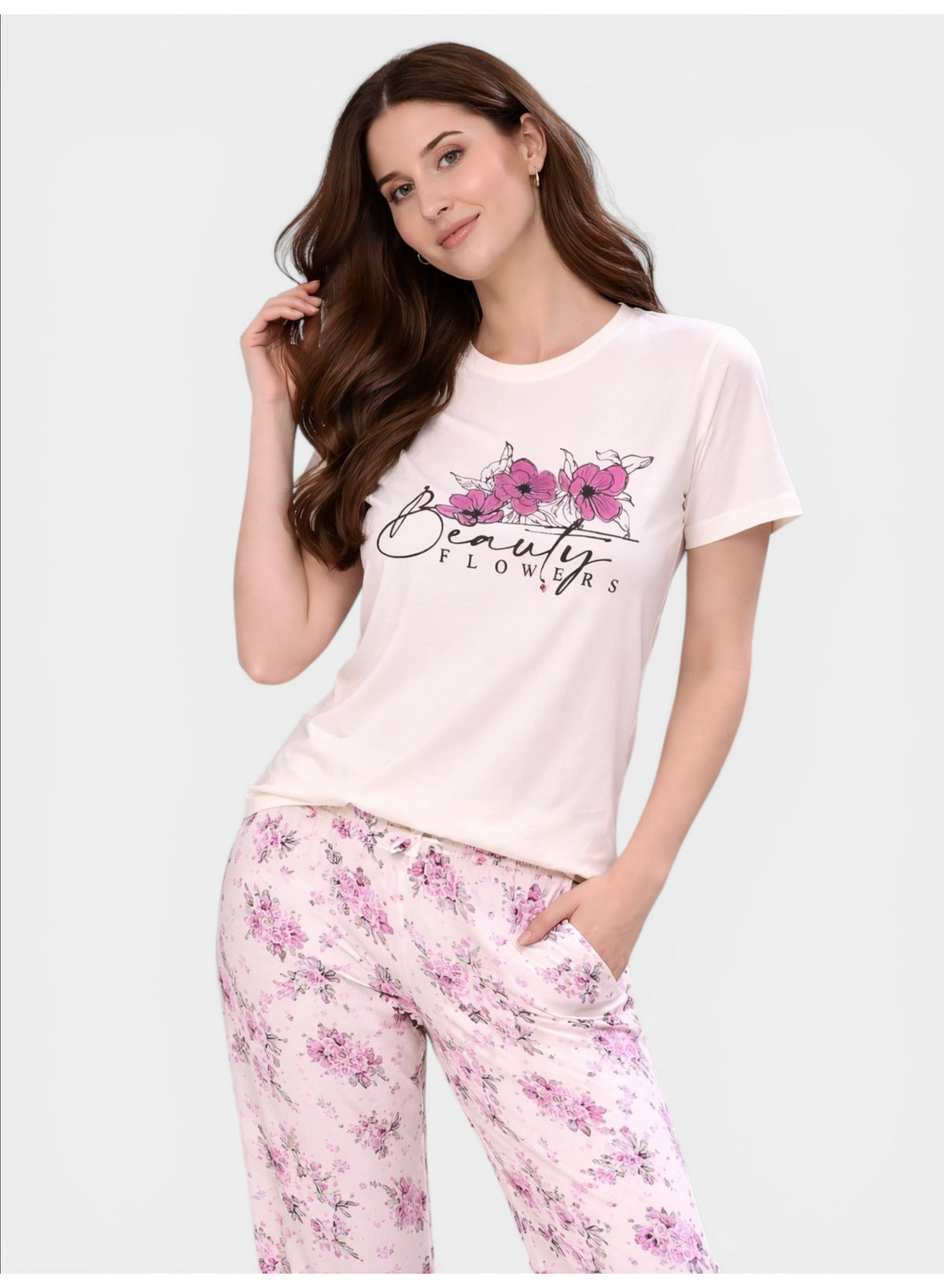 Graphic Pyjama Set