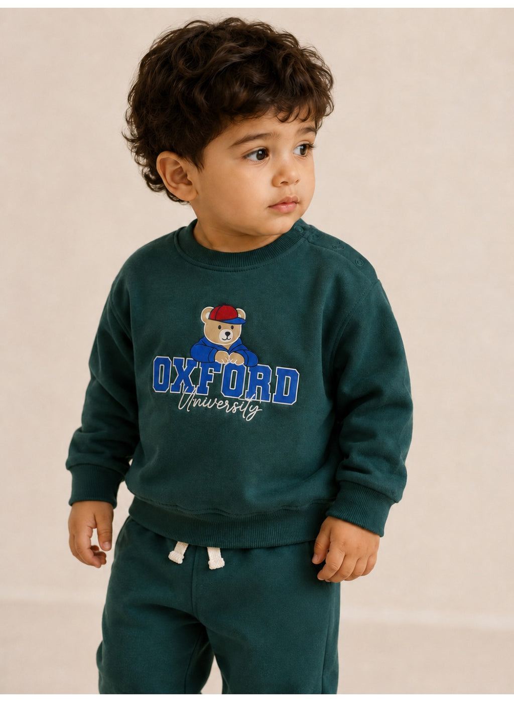 Boys 2-Piece Graphic Sweatshirt & Jogger Pants Set