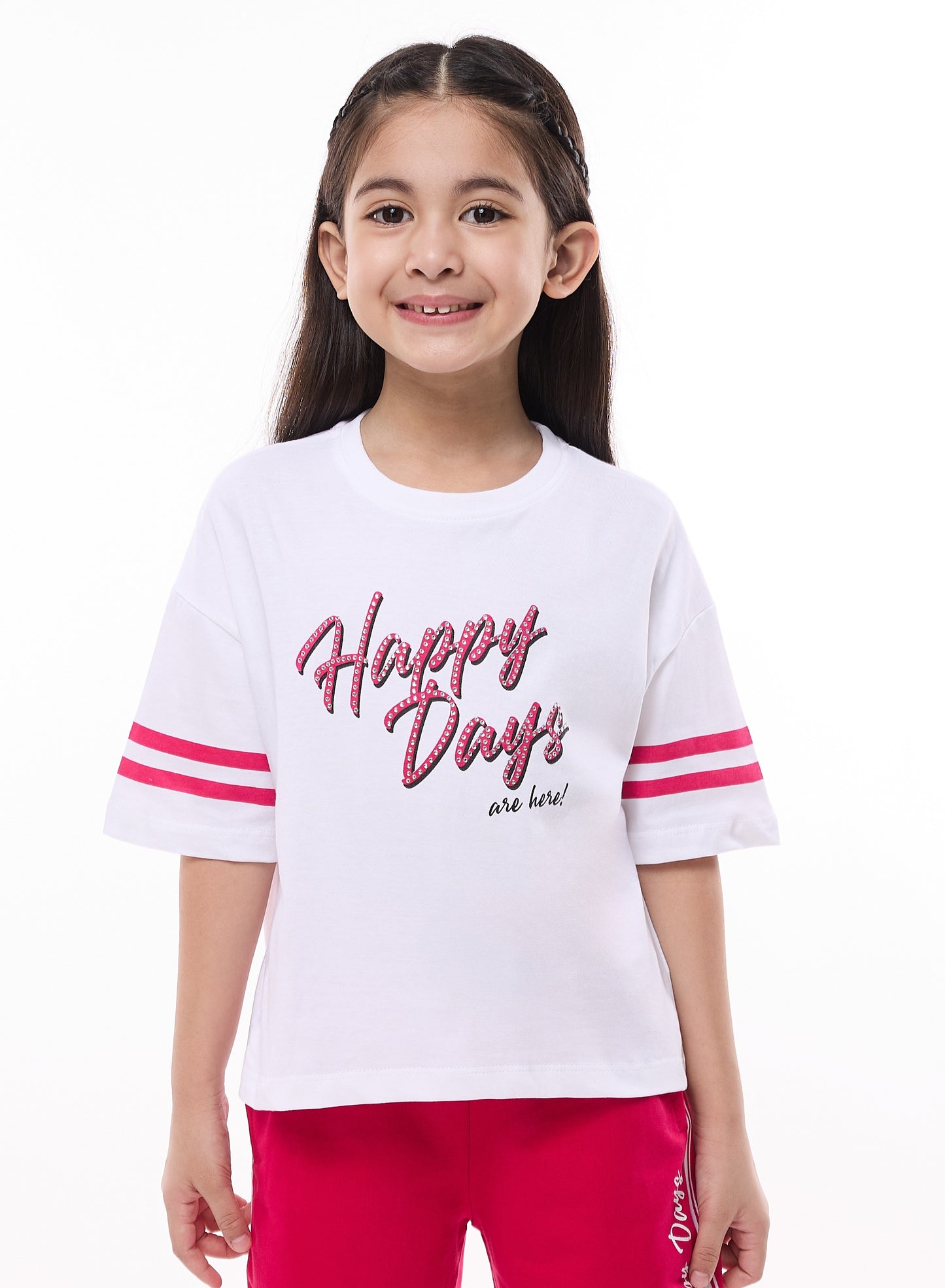 Girls' 2pcs Spring/Summer Outfit Set