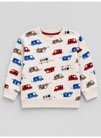 Boys 2-Piece All-Over Print Sweatshirt & Jogger Pants Set
