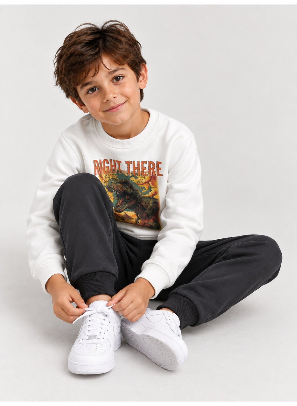 Boys’ Graphic Sweatshirt and Jogger Set