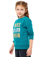Foil Printed Sweatshirt