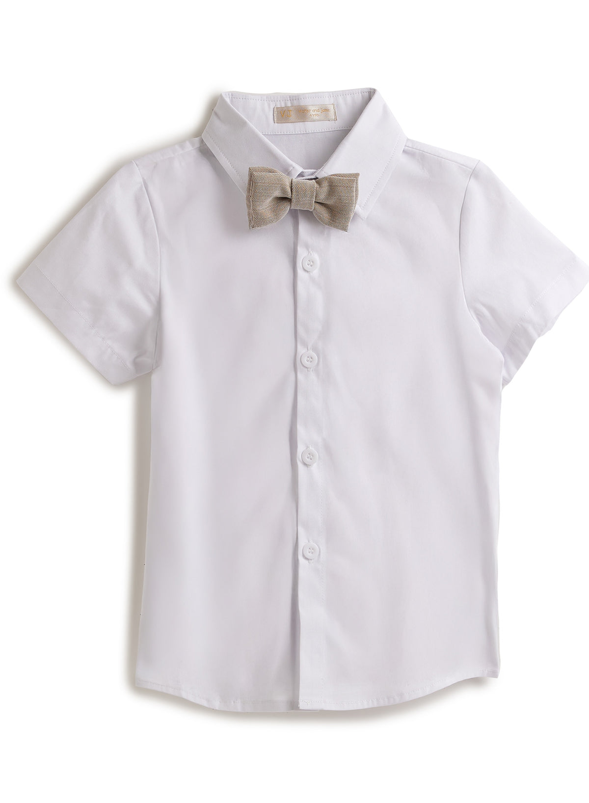 Waistcoat Shirt Shorts Set