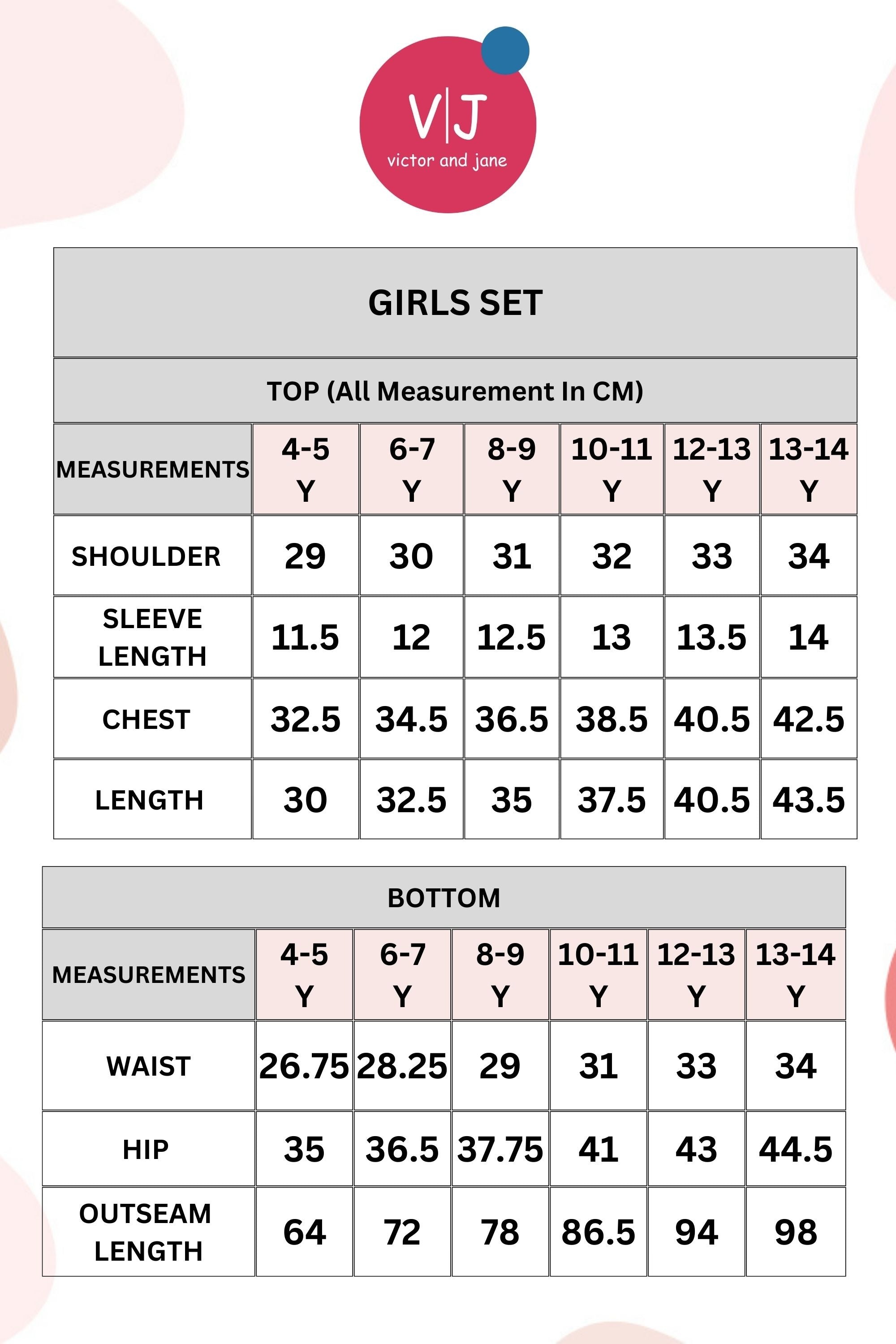 Girls' 2 Pc Set- Athleisure Top With Matching Joggers “ Stylish And Comfortable